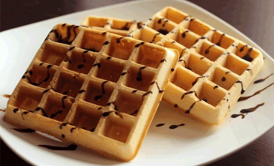 Хрустящие бельгийские вафли