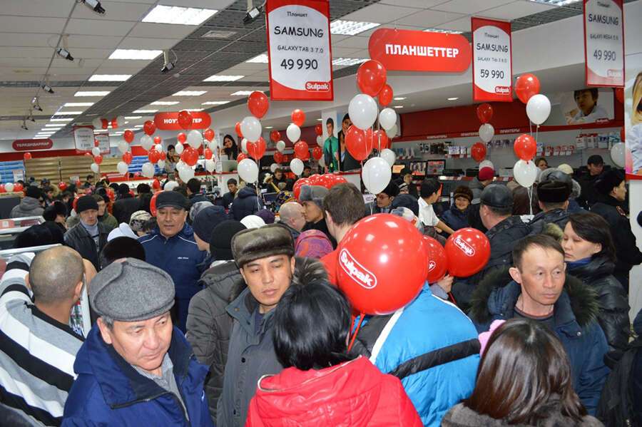 Открытие магазина SULPAK в г. Актюбинск, пр. Абулхаир хана, 49