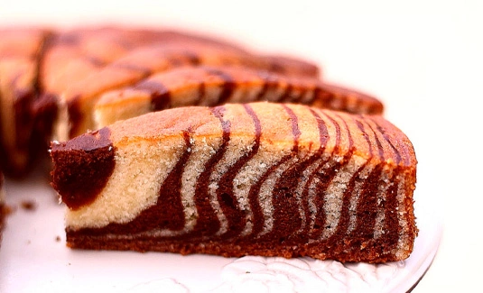 Пирог Зебра в мультиварке Redmond RMC-M90