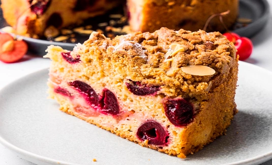 Ягодный пирог с крамблом