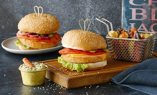 Ветчина қосылған бургер рецепті