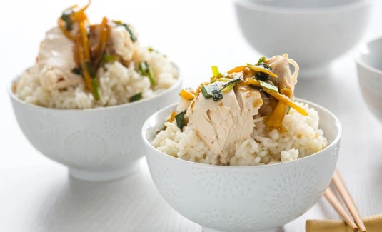 Рецепт сингапурского риса с курицей