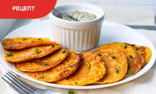 Рецепт оладьи из тыквы