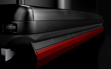 A close-up image of a POWERbot VR7000 device’s Auto Shutte part.