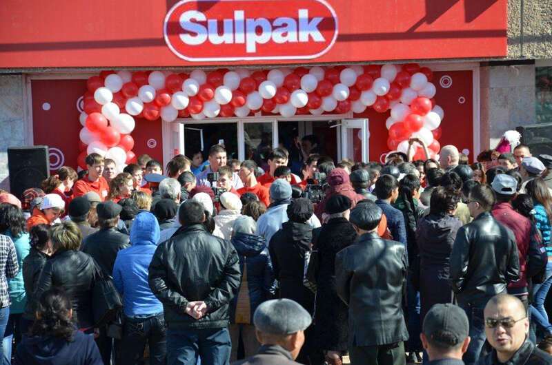 Грандиозное открытие магазина SULPAK в г.Степногорск, ТД Сибирь