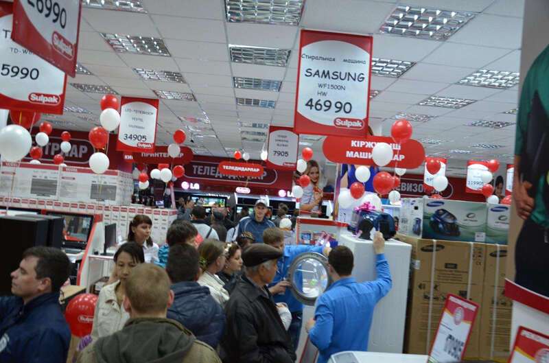 Грандиозное открытие магазина SULPAK в г.Степногорск, ТД Сибирь