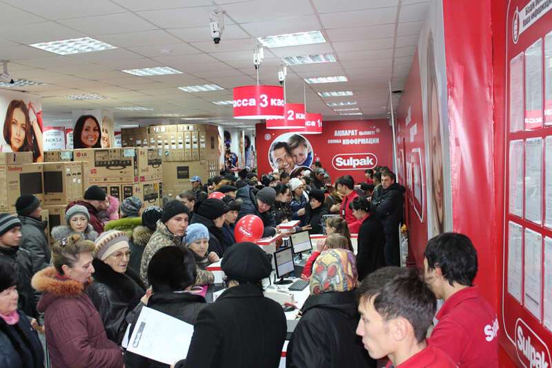 Грандиозное открытие магазина Sulpak по адресу: г. Тараз, ул. Байзак батыра, 219, рядом с ж/д вокзалом. 