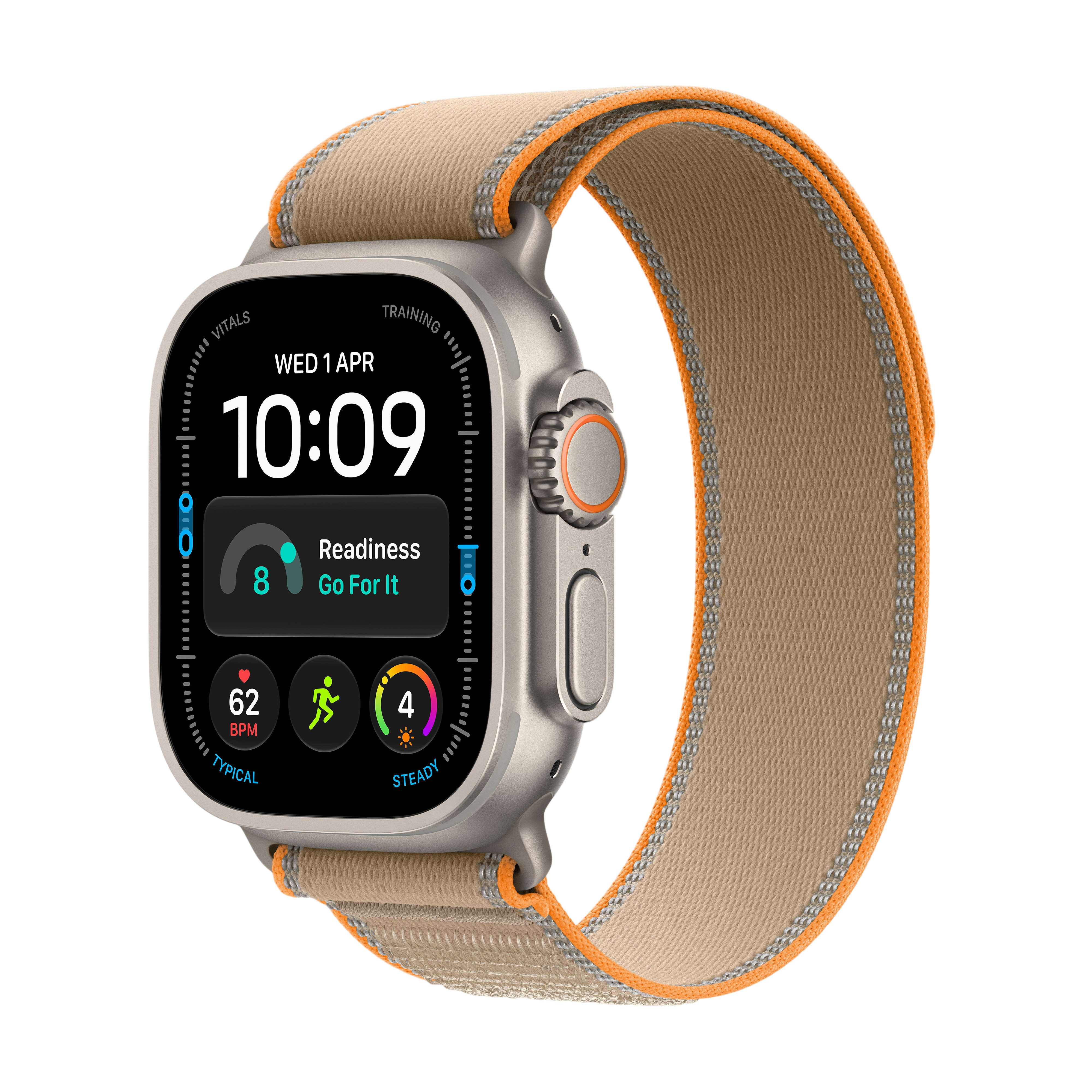 Apple Watch Ultra 4 49 мм — Natural Tit / Sand Trail Loop