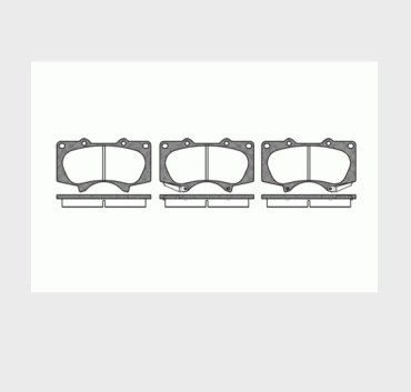 Колодки HSB передние HP 5098 купить,10626