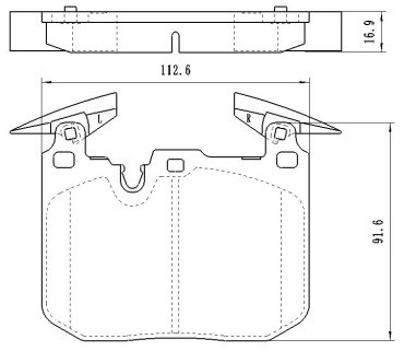 Колодки Winkod передние W1420BP 4 шт купить,NaN