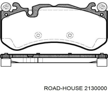 Колодки Road House передние 2130000 купить,NaN
