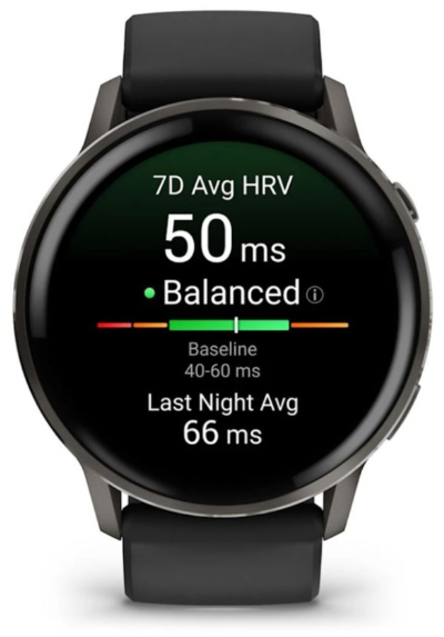 Смарт-часы Garmin Venu 4 010-03014-00 45 мм черный