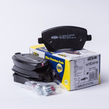 Колодки ICER передние 181534700 купить,NaN