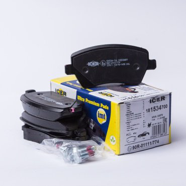 Колодки ICER передние 181534700 купить,NaN