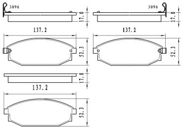 Колодки Winkod передние W1641BP купить,NaN