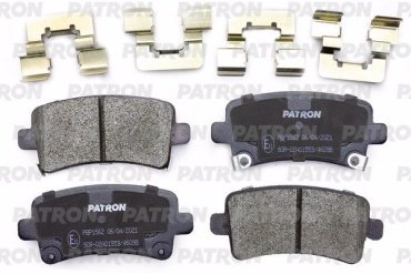 Колодки PATRON задние PBP1562 4 шт купить,NaN