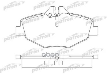 Колодки PATRON передние PBP1370 4 шт купить,NaN