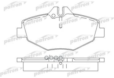 Колодки PATRON передние PBP1370 4 шт купить,NaN