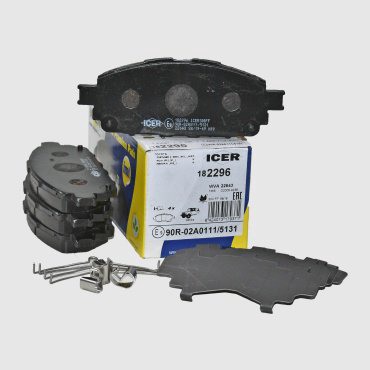 Колодки ICER передние 182296 купить,NaN