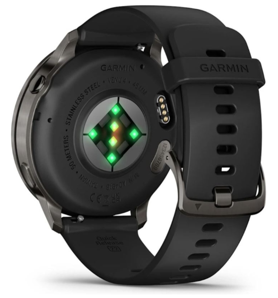 Смарт-часы Garmin Venu 4 010-03014-00 45 мм черный купить,341000