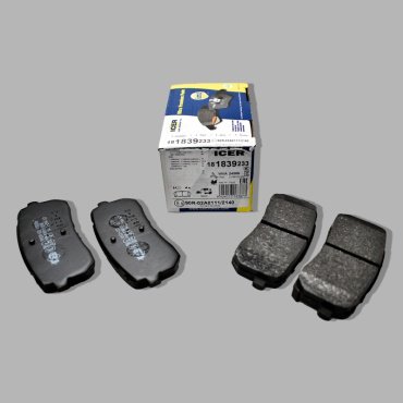Колодки ICER задние 181839233 4 шт купить,NaN