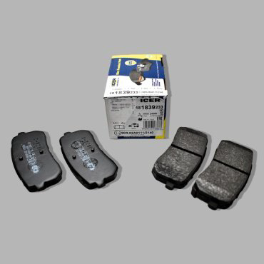 Колодки ICER задние 181839233 4 шт купить,NaN