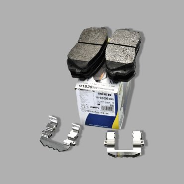 Колодки ICER передние 181826202 4 шт купить,NaN