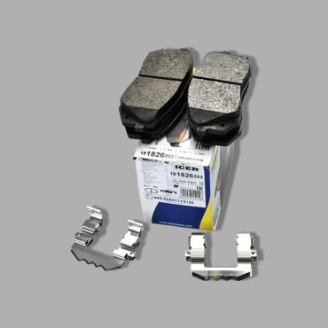 Колодки ICER передние 181826202 4 шт купить,NaN