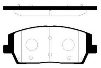 Колодки HSB HP5422 купить,NaN