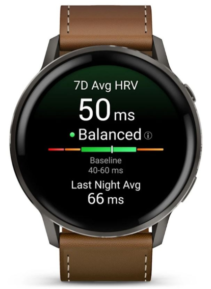Смарт-часы Garmin Venu 4 010-03014-03 45 мм черный-коричневый купить,374990