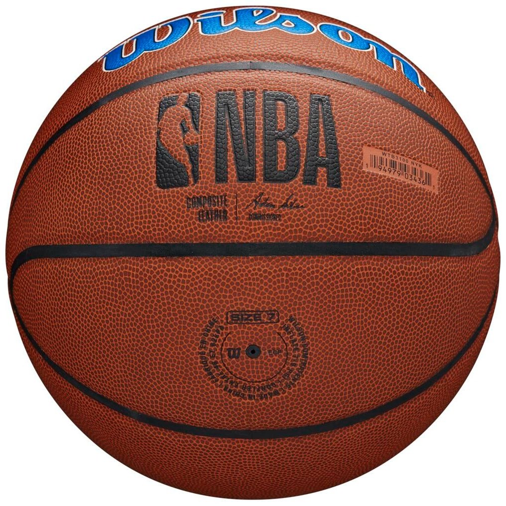 Мяч Wilson NBA Team Alliance NY Knicks WZ4029320XB7 для баскетбола размер 7