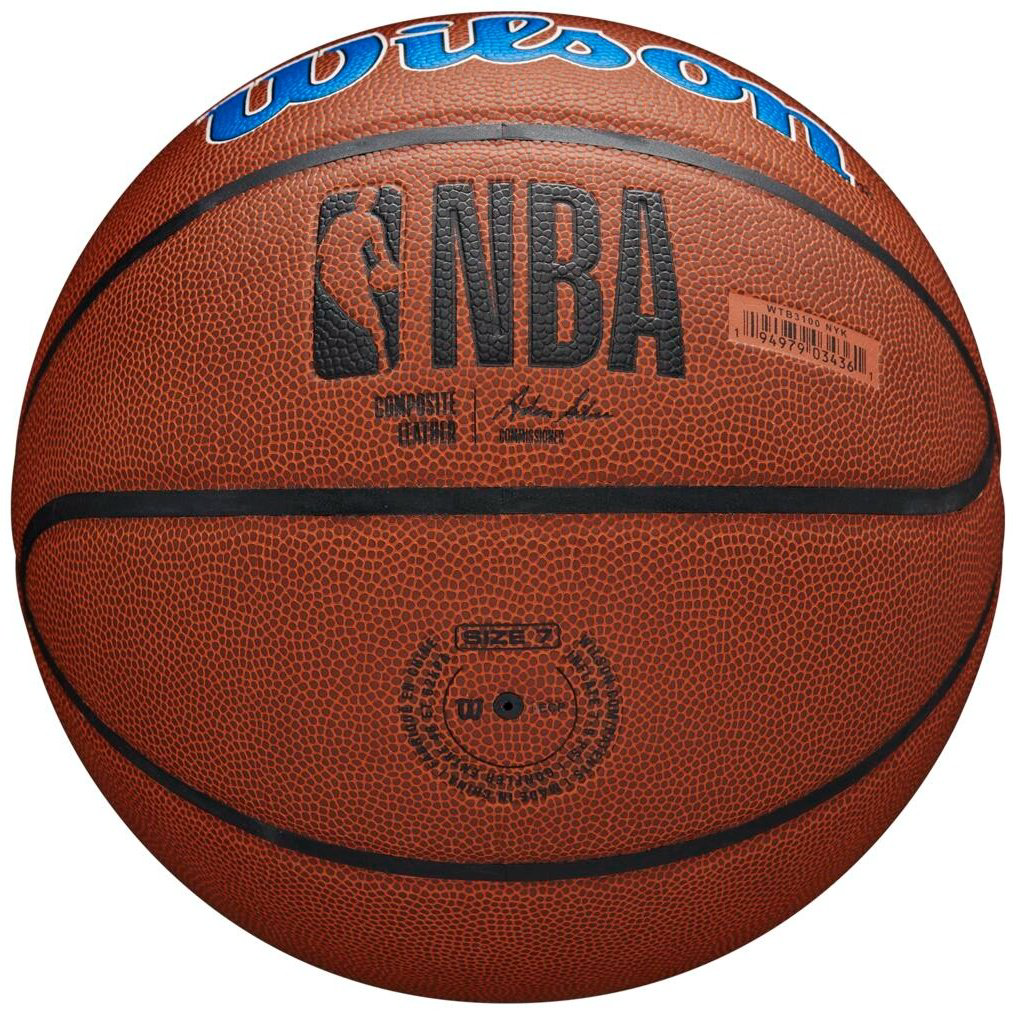 Мяч Wilson NBA Team Alliance NY Knicks WZ4029320XB7 для баскетбола размер 7 купить,21900