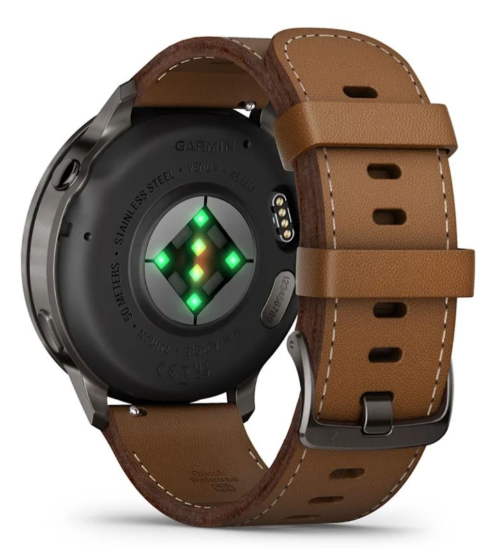 Смарт-часы Garmin Venu 4 010-03014-03 45 мм черный-коричневый купить,374990