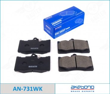 Колодки AKEBONO передние An731wk 4 шт купить,NaN