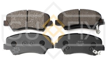 Колодки Sufix задние SX1188 4 шт купить,NaN
