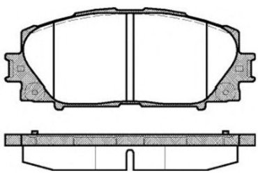 Колодки Remsa передние 1224 купить,NaN