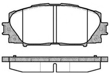 Колодки Remsa передние 1224 купить,NaN