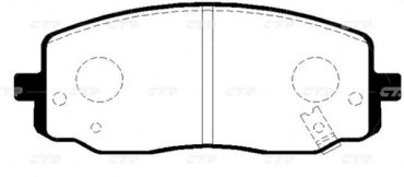 Колодки CTR передние GK0532 4 шт купить,NaN