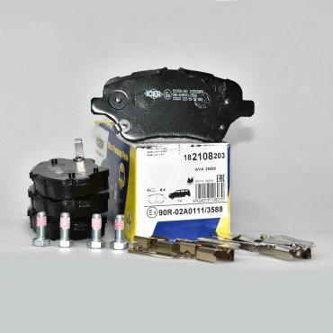 Колодки ICER передние 182108203 купить,NaN