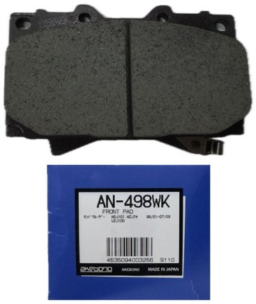 Колодки AKEBONO передние AN-498WK купить,NaN