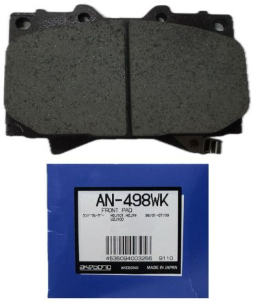 Колодки AKEBONO передние AN-498WK купить,NaN