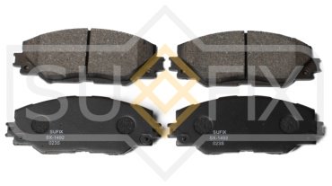 Колодки Sufix передние SX1492 4 шт купить,NaN