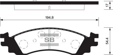 Колодки HI-Q передние SP1510 купить,NaN