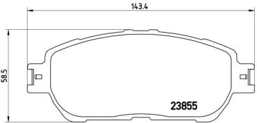 Колодки AKIKA передние AP-16 4 шт купить,NaN