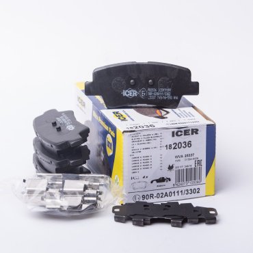 Колодки ICER задние 182036 купить,NaN