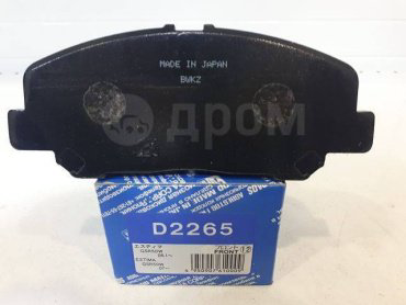 Колодки KASHIYAMA передние D2265 купить,NaN