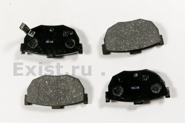 Колодки KASHIYAMA задние D1044M 4 шт купить,NaN