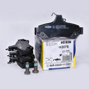 Колодки ICER задние 182078 купить,NaN