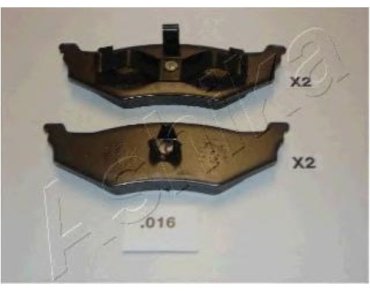 Колодки ASHIKA задние 510HH08 4 шт купить,NaN