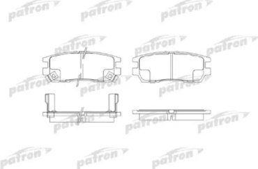 Колодки PATRON задние PBP804 купить,NaN